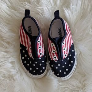 Gymboree Flags & Stars Shoes